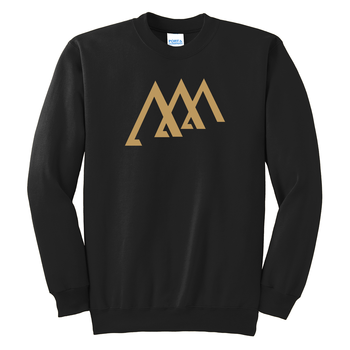 USMA Sandhurst Black & Gold Crew Neck Sweater