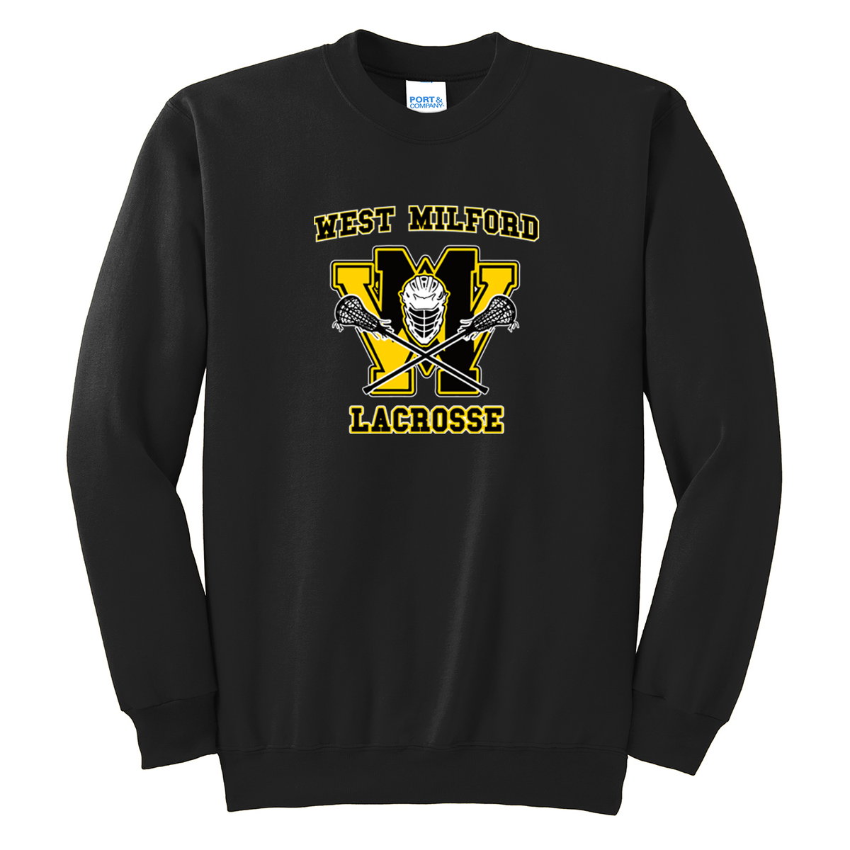 West Milford Lacrosse Crew Neck Sweater