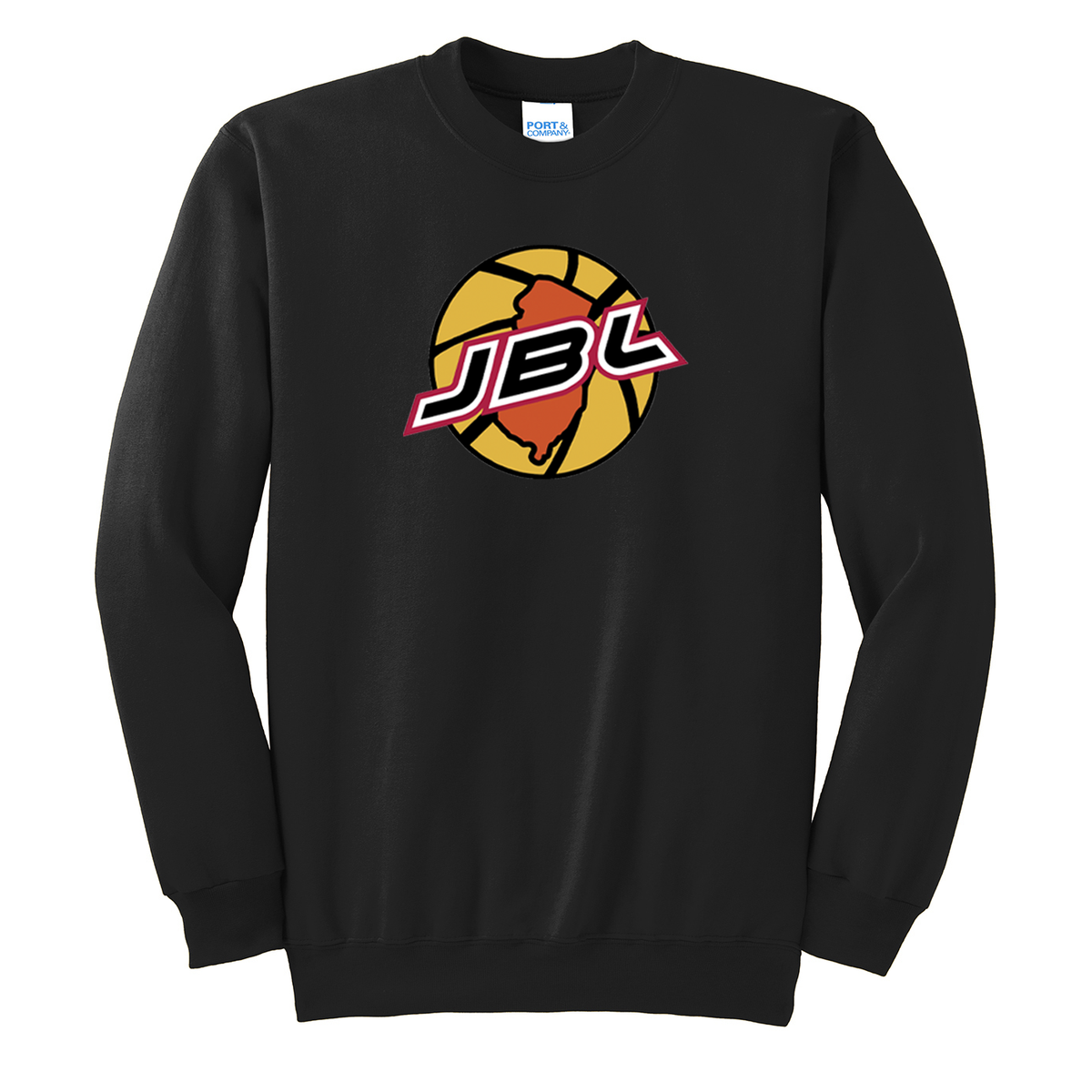 Jersey Basketball League Crew Neck Sweater