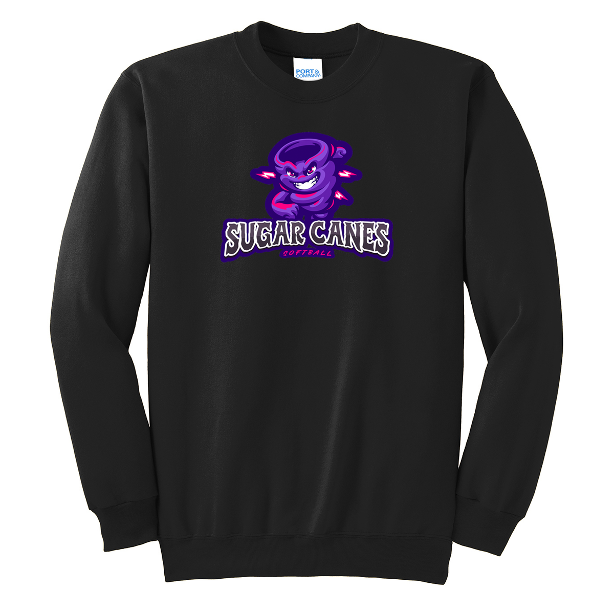 Sugar Canes Softball Crew Neck Sweater