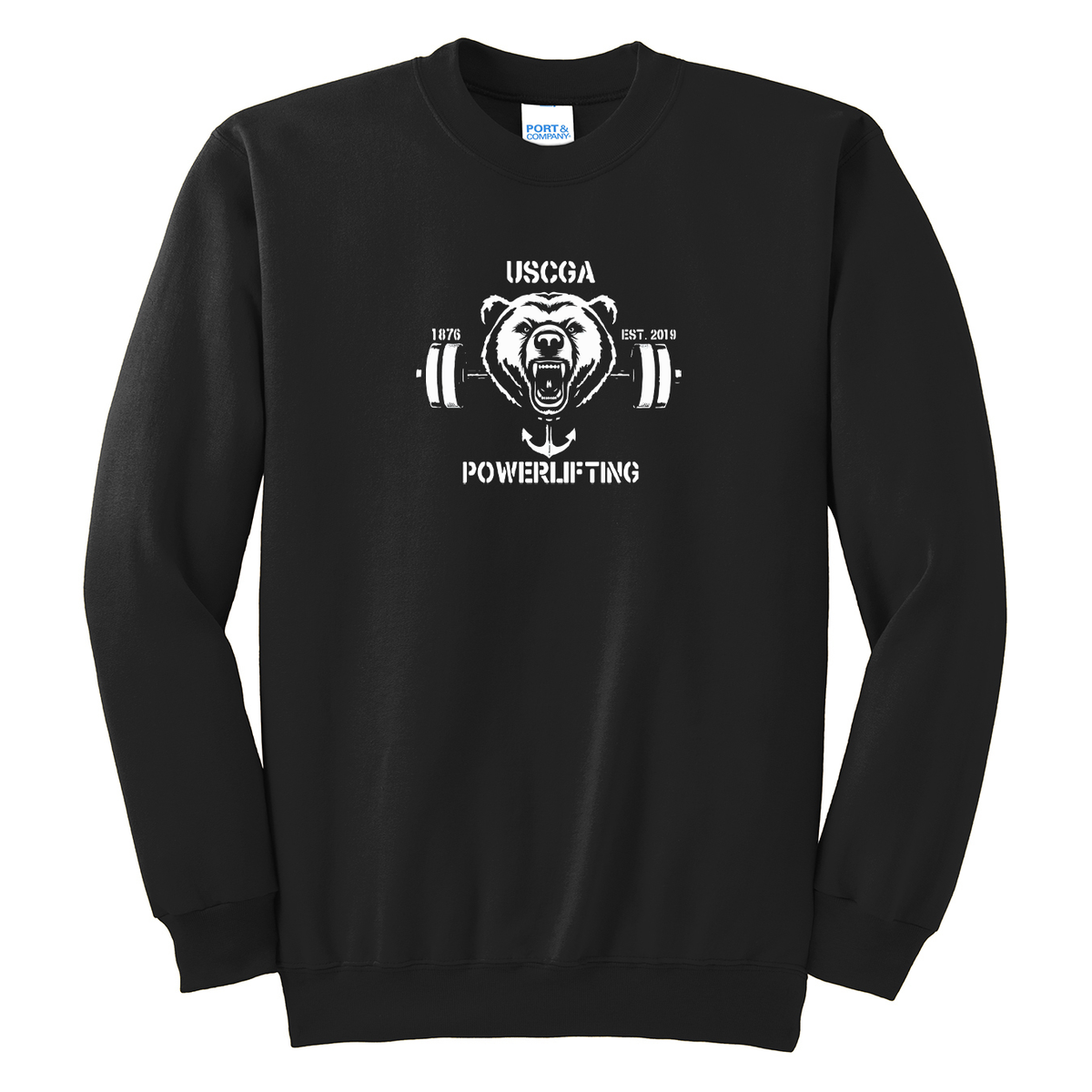 USCGA Powerlifting & Bodybuilding Club Crew Neck Sweater