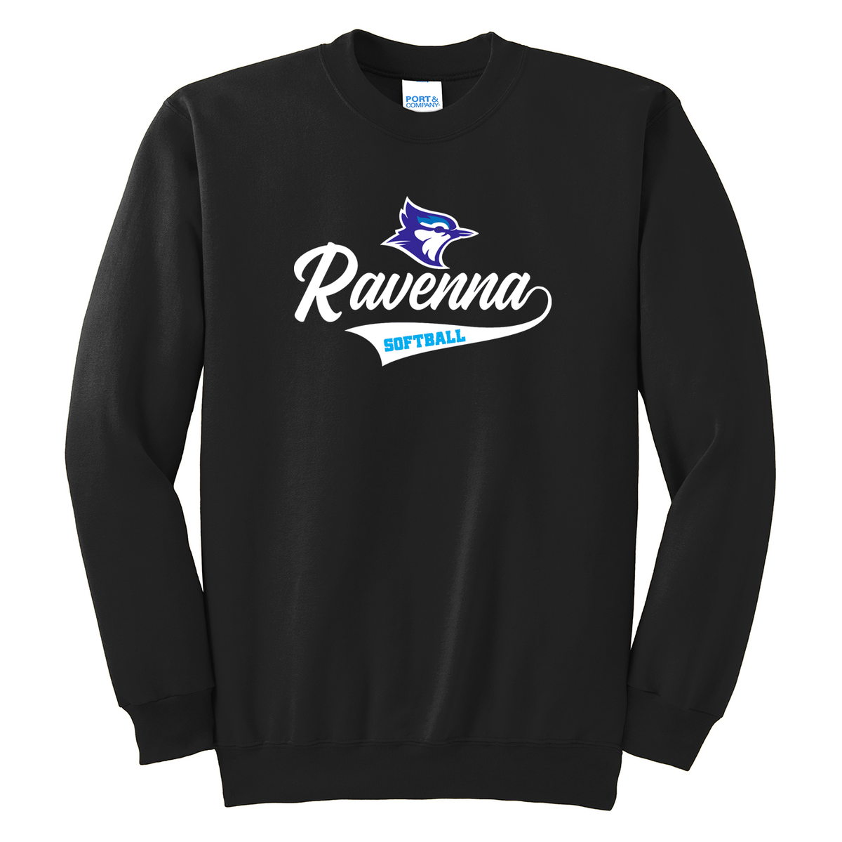 Ravenna Softball Crew Neck Sweater