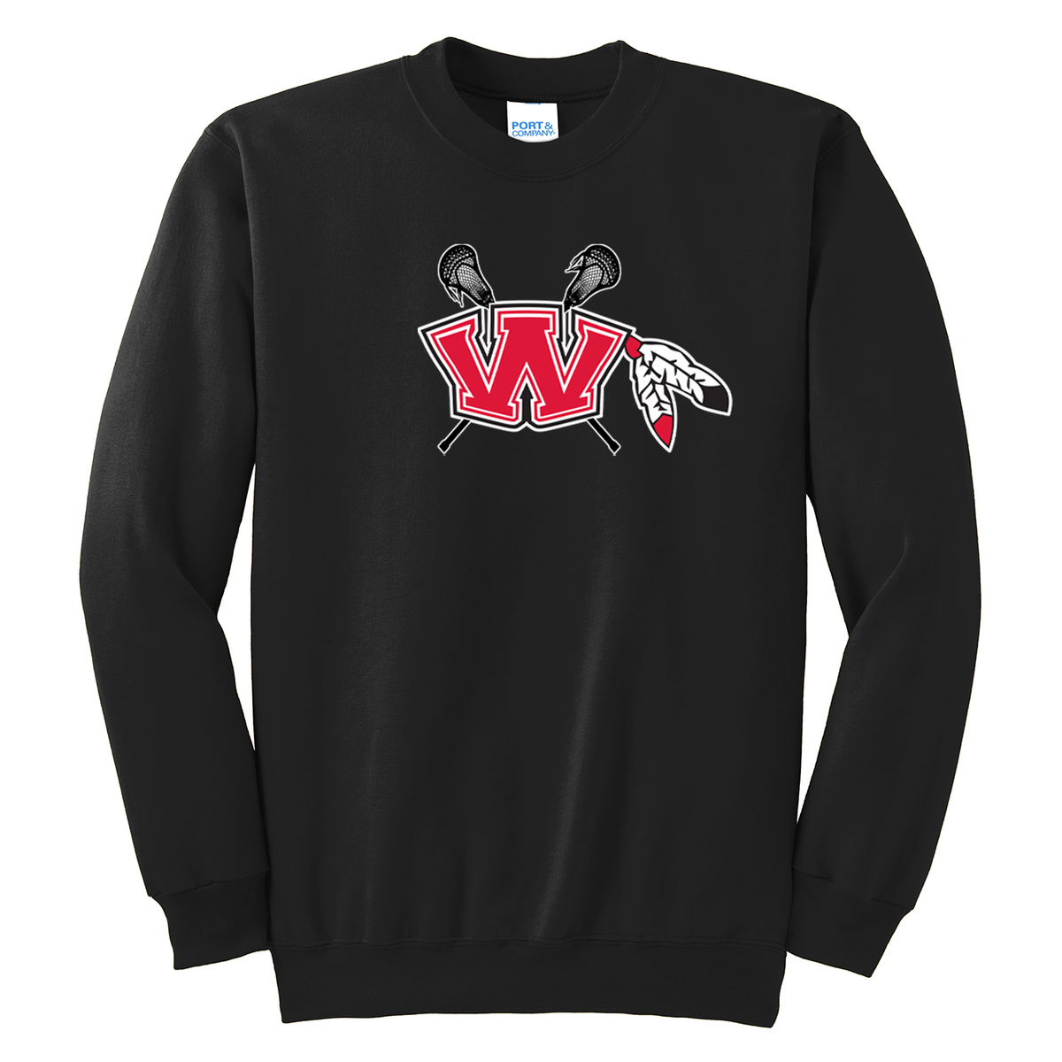 Weston Warrior Lacrosse Club Crew Neck Sweater