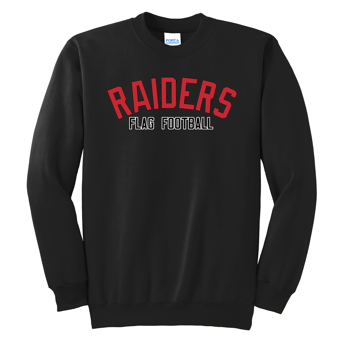 PM Raiders Flag Football Crew Neck Sweater