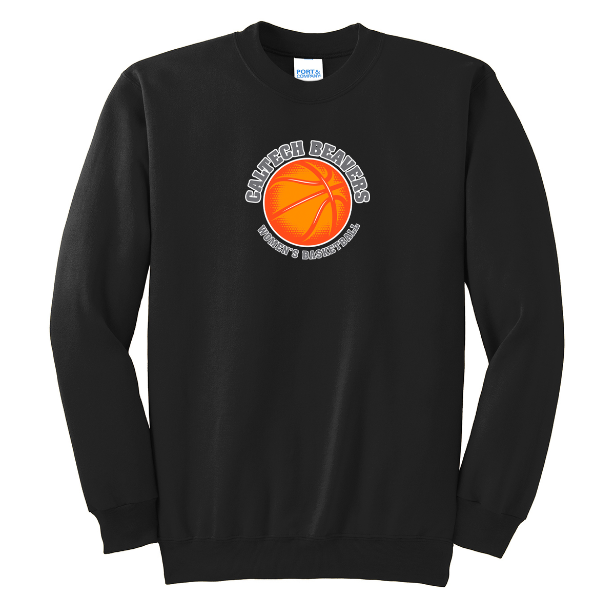 Caltech Women's Basketball Crew Neck Sweater