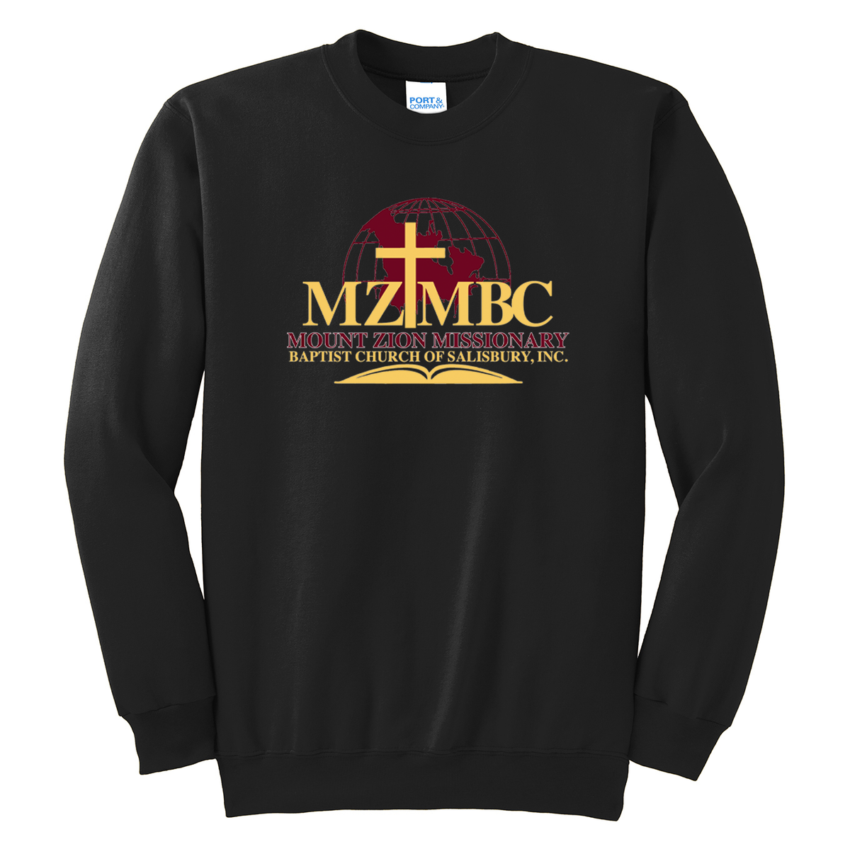 Mount Zion Missionary Baptist Church Crew Neck Sweater