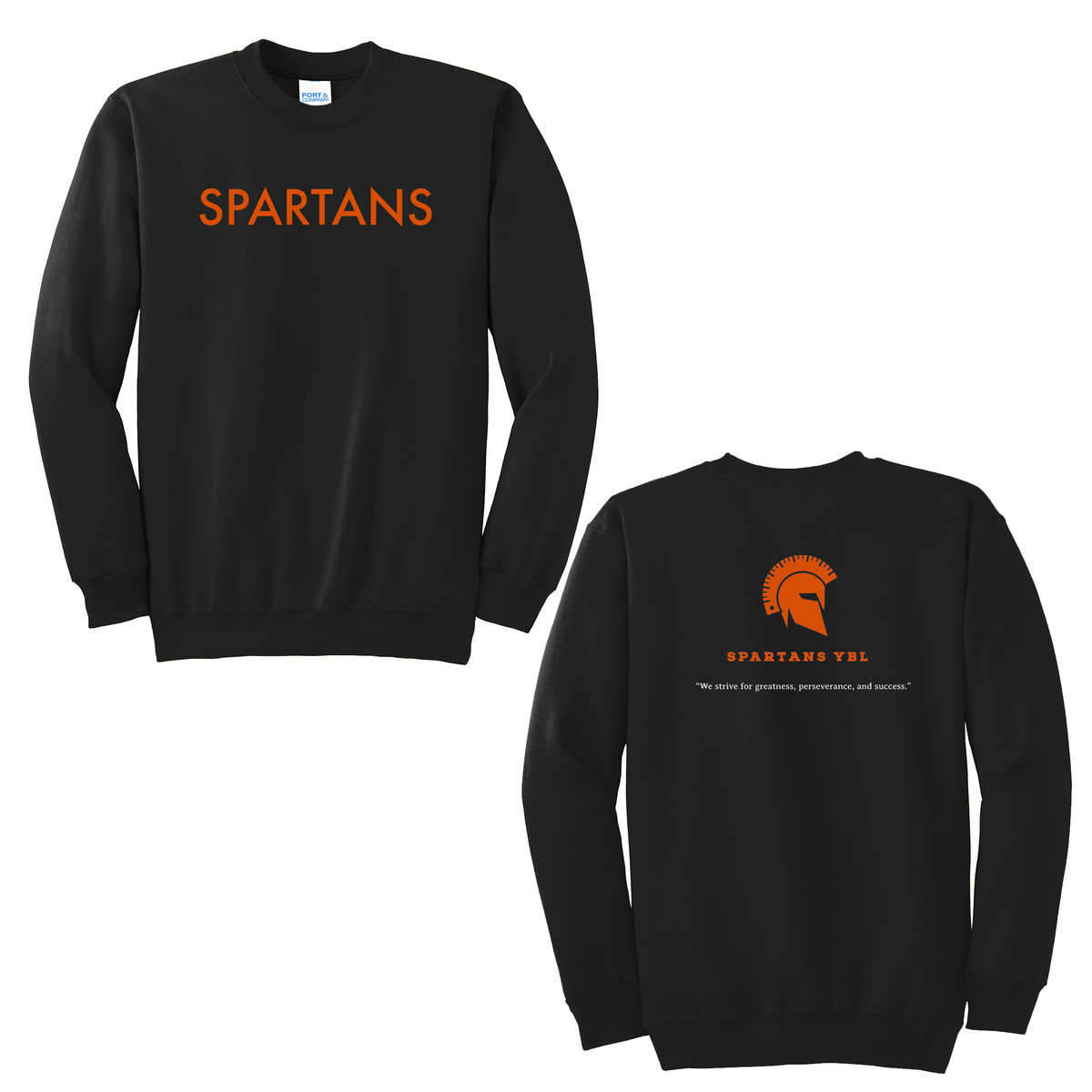 Spartans YBL Crew Neck Sweater