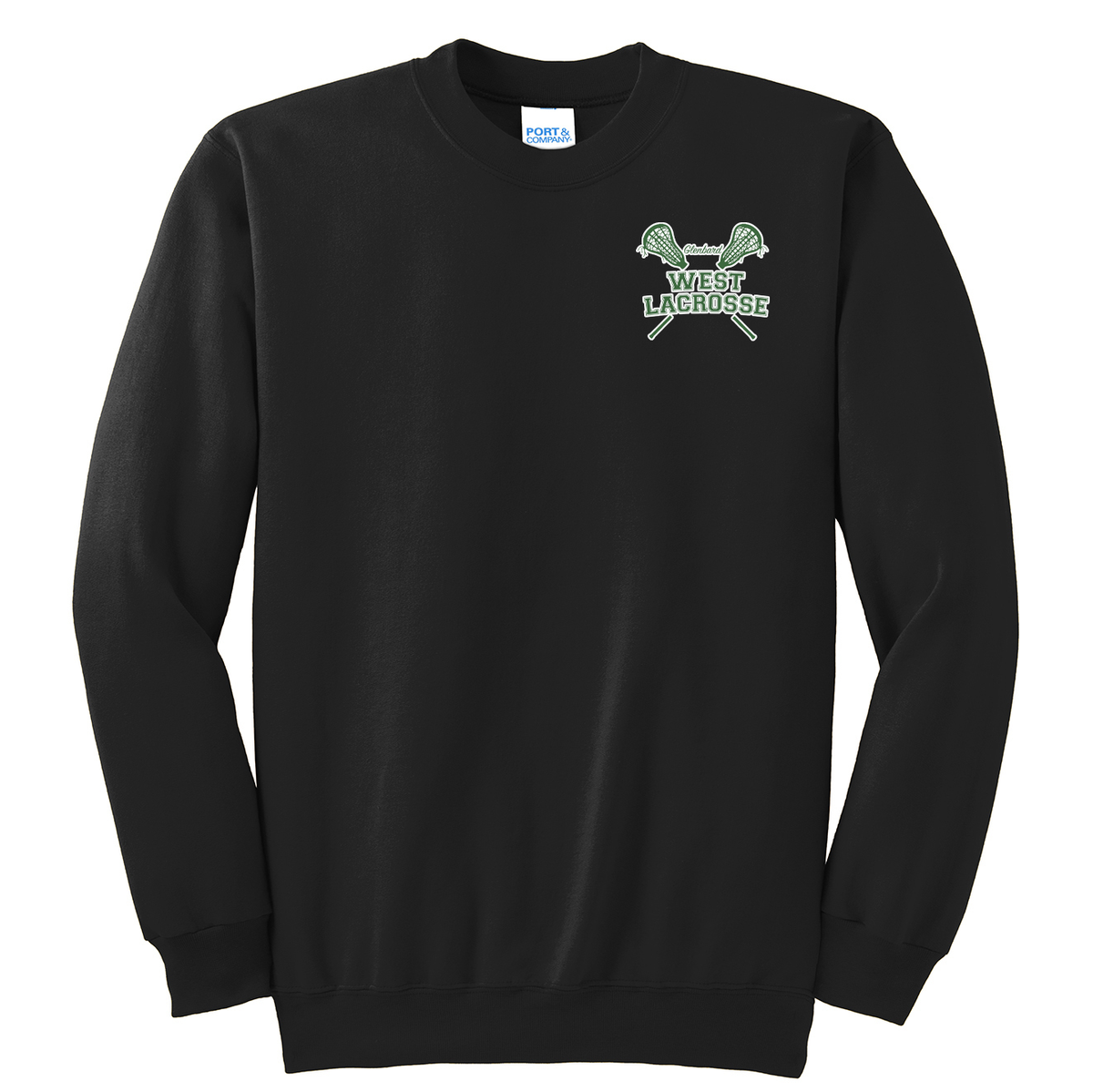 Glenbard West Lacrosse Crew Neck Sweater