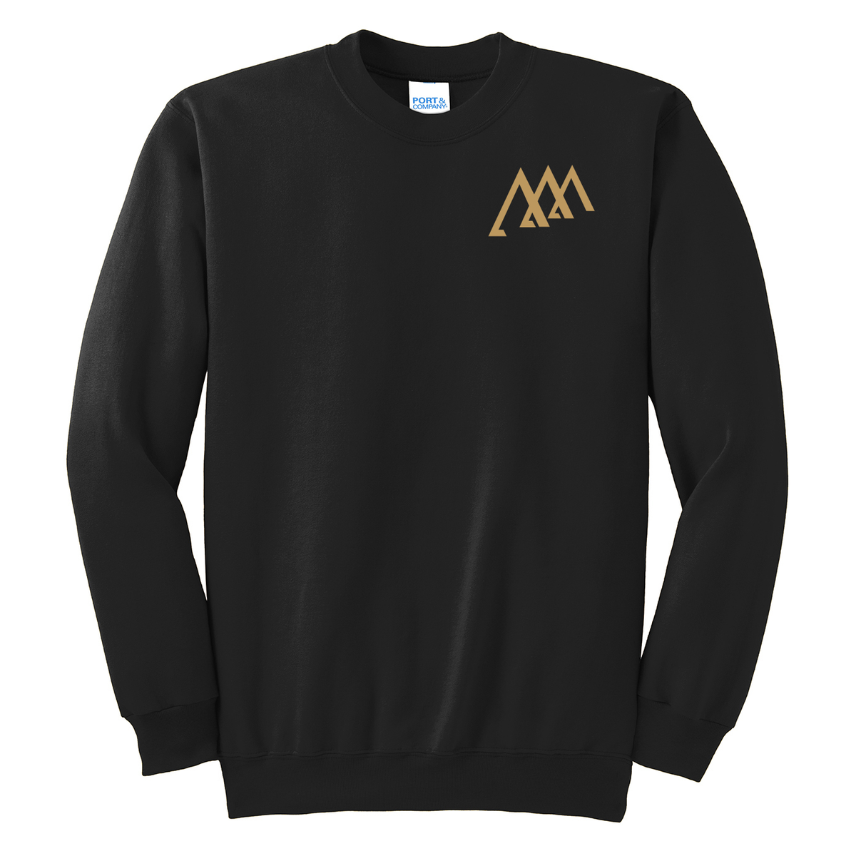 USMA Sandhurst Black & Gold Crew Neck Sweater