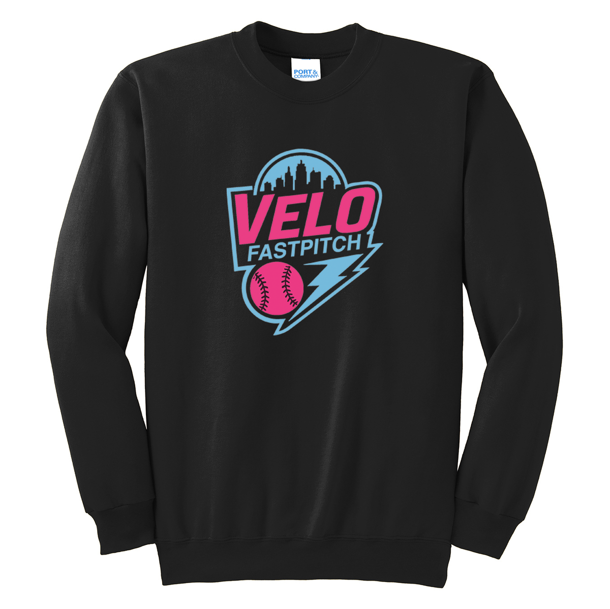 Velo Fastpitch Crew Neck Sweater