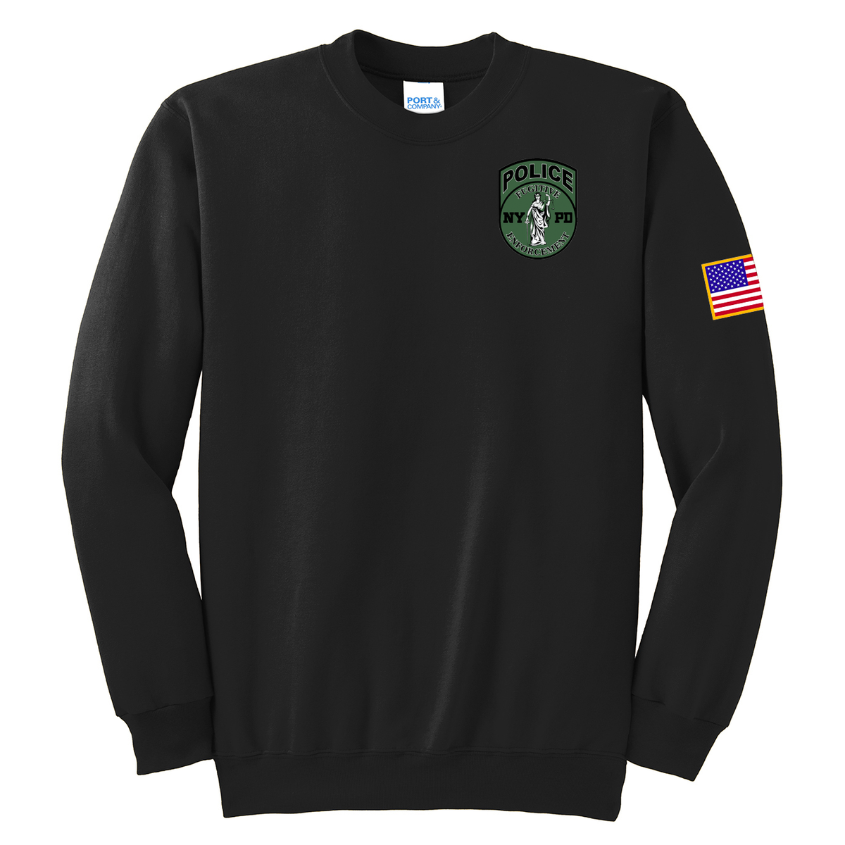 NYPD Warrant Section Crew Neck Sweater