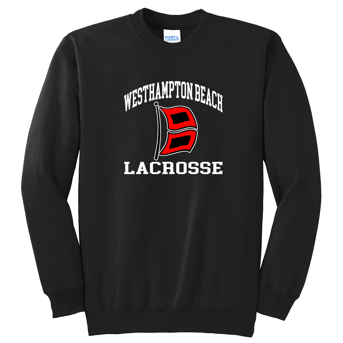 Westhampton Beach Boys Lacrosse Crew Neck Sweater