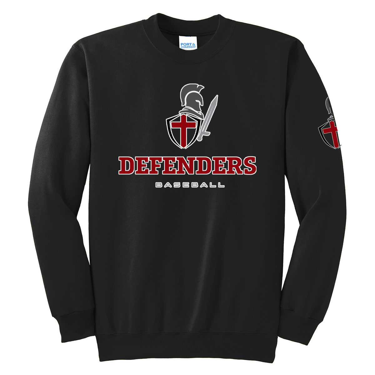 Defenders Baseball Crew Neck Sweater