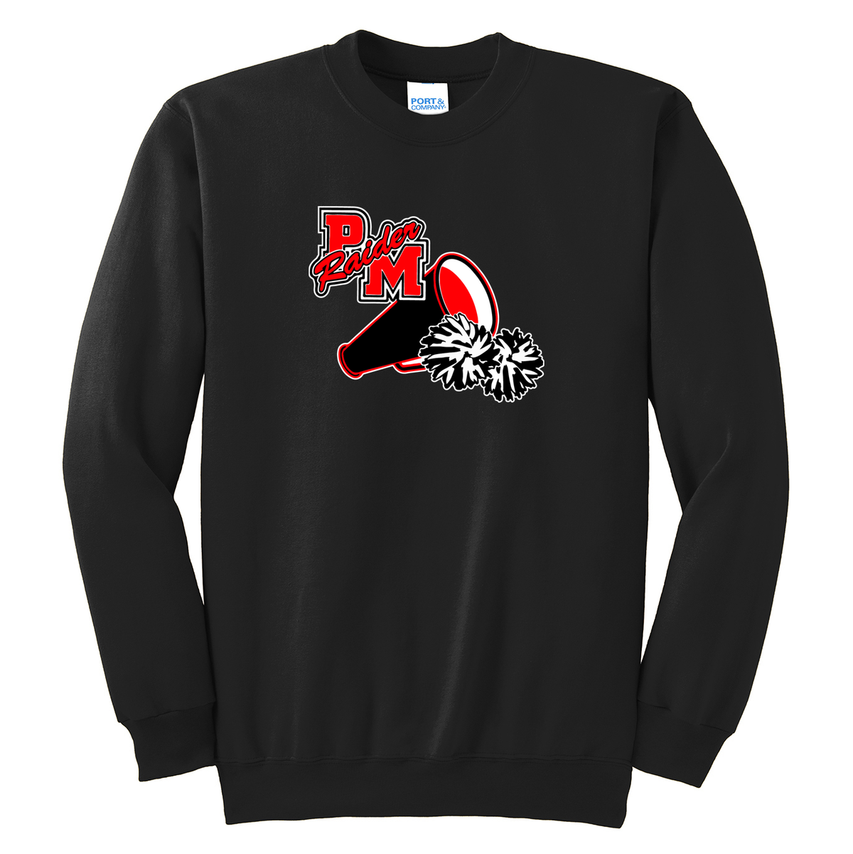 Raiders Youth Cheer Crew Neck Sweater