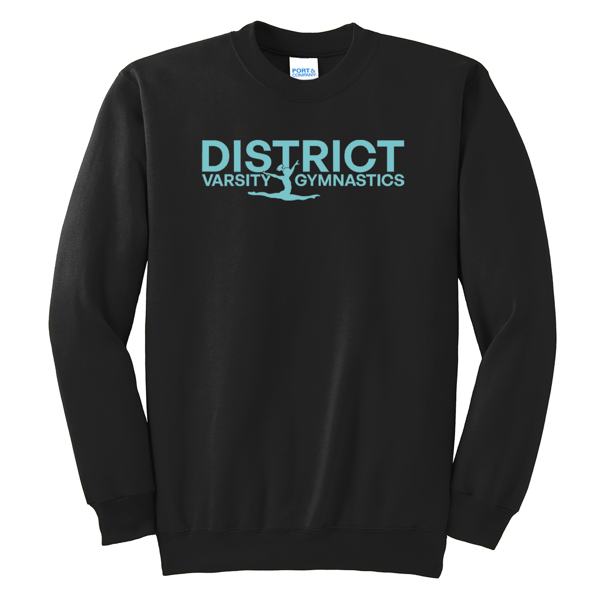 District Varsity Gymnastics Crew Neck Sweater