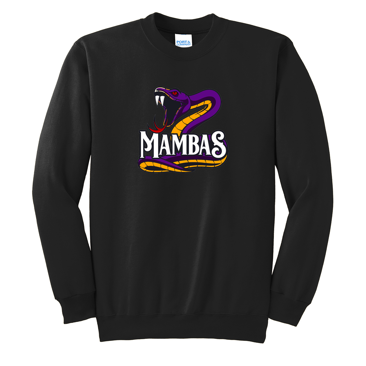 Mambas Basketball Crew Neck Sweater (Available in Youth Sizes)