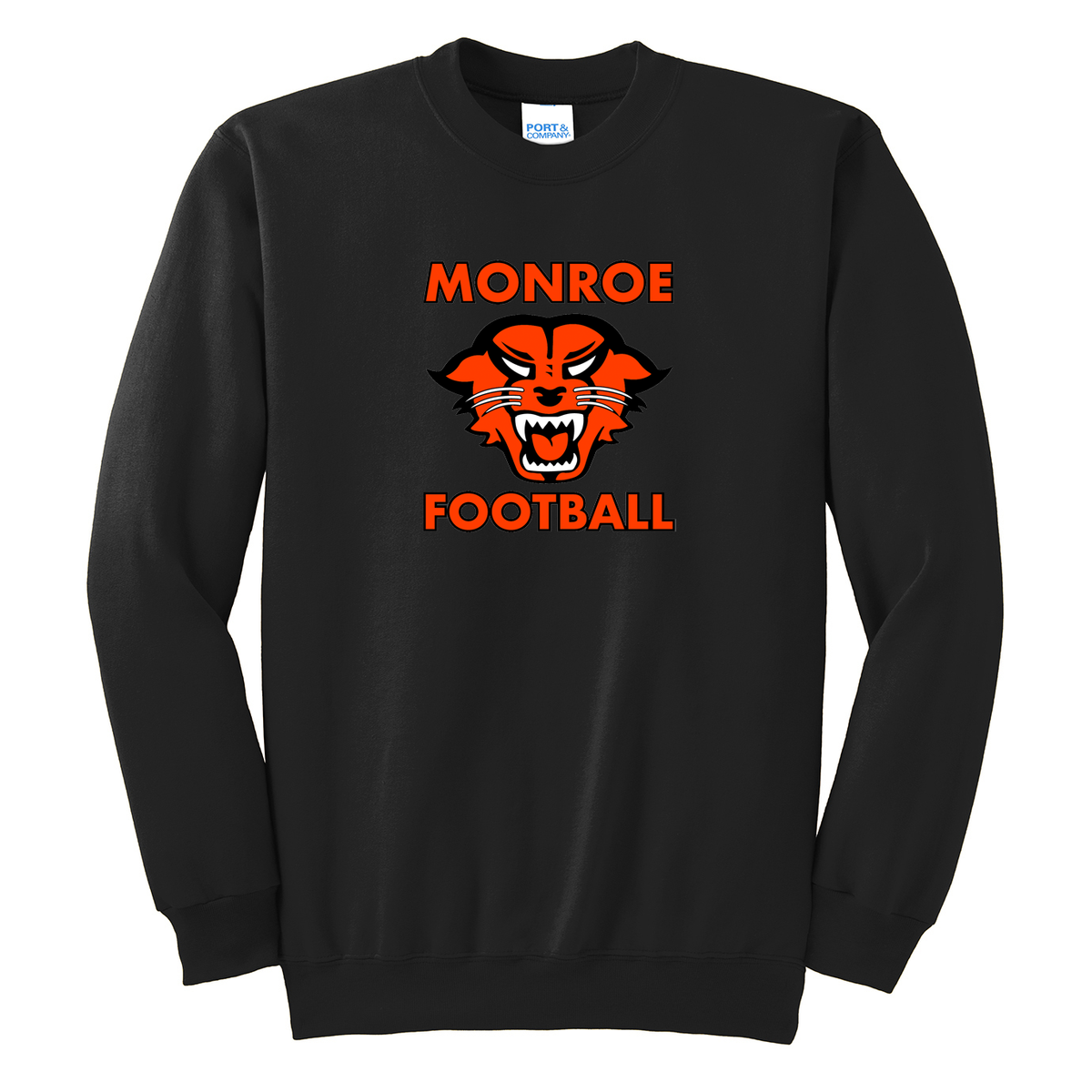 Monroe HS Football Crew Neck Sweater