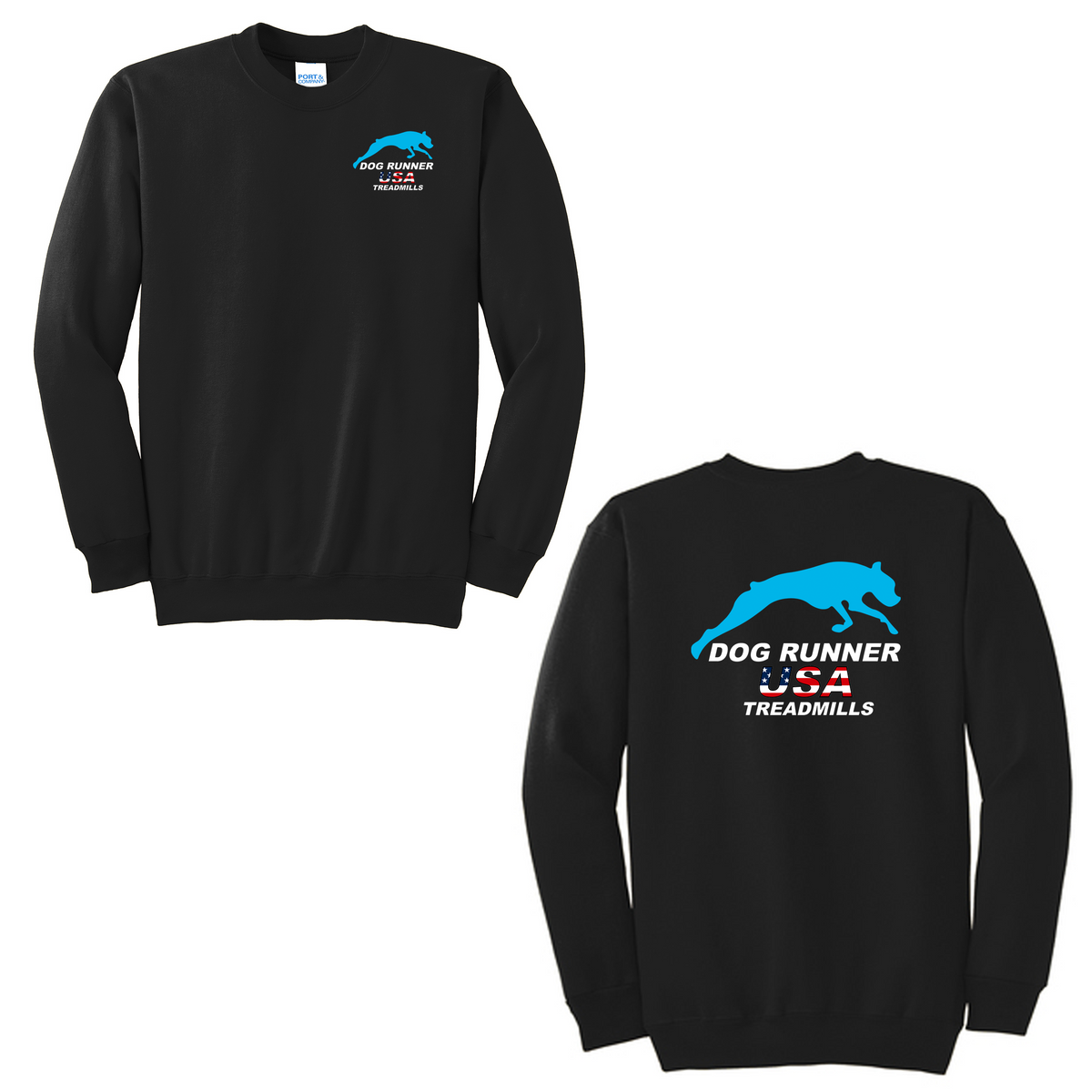 Dog Runner USA Treadmills Crew Neck Sweater