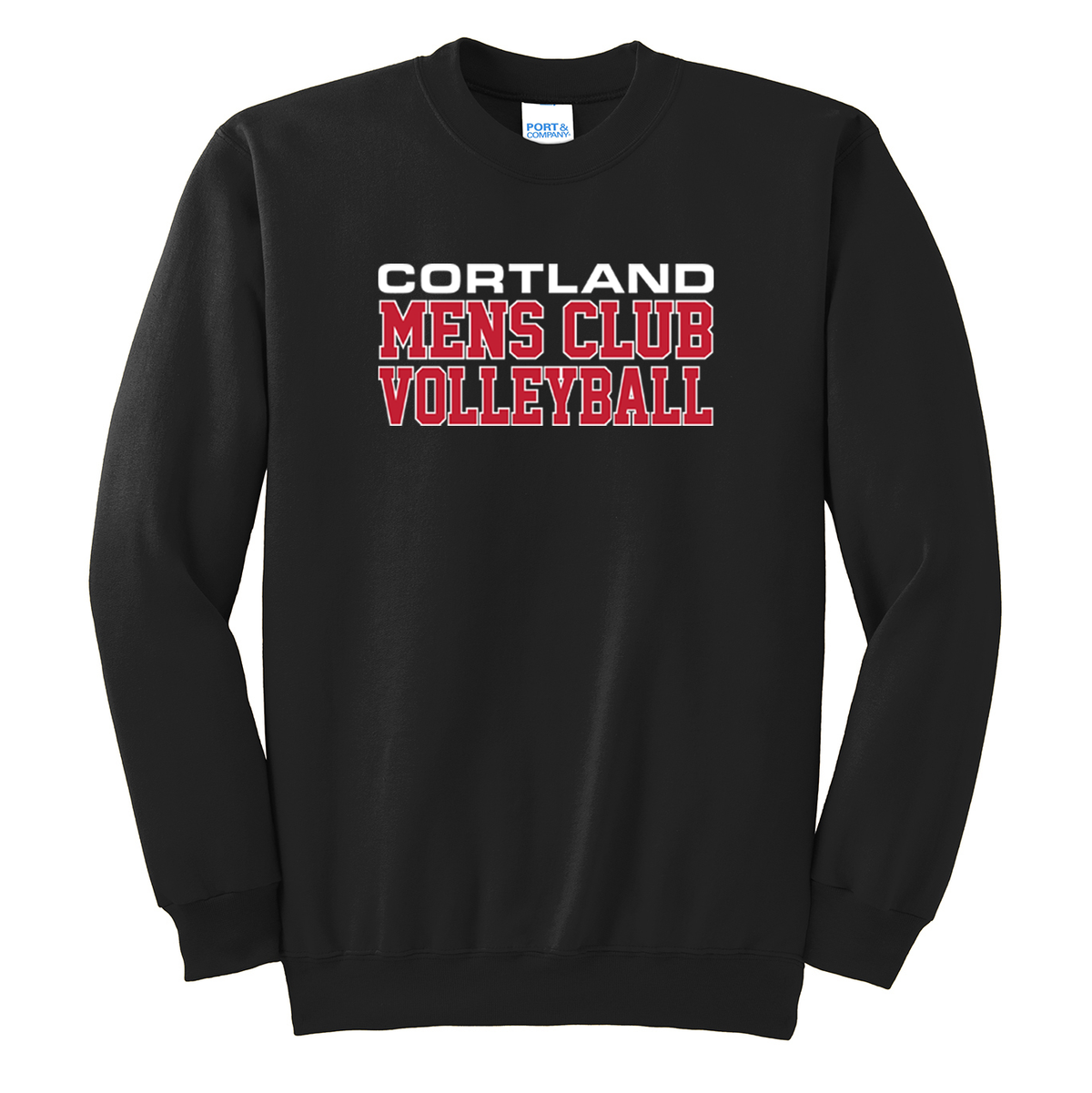 Cortland Mens Volleyball Crew Neck Sweater