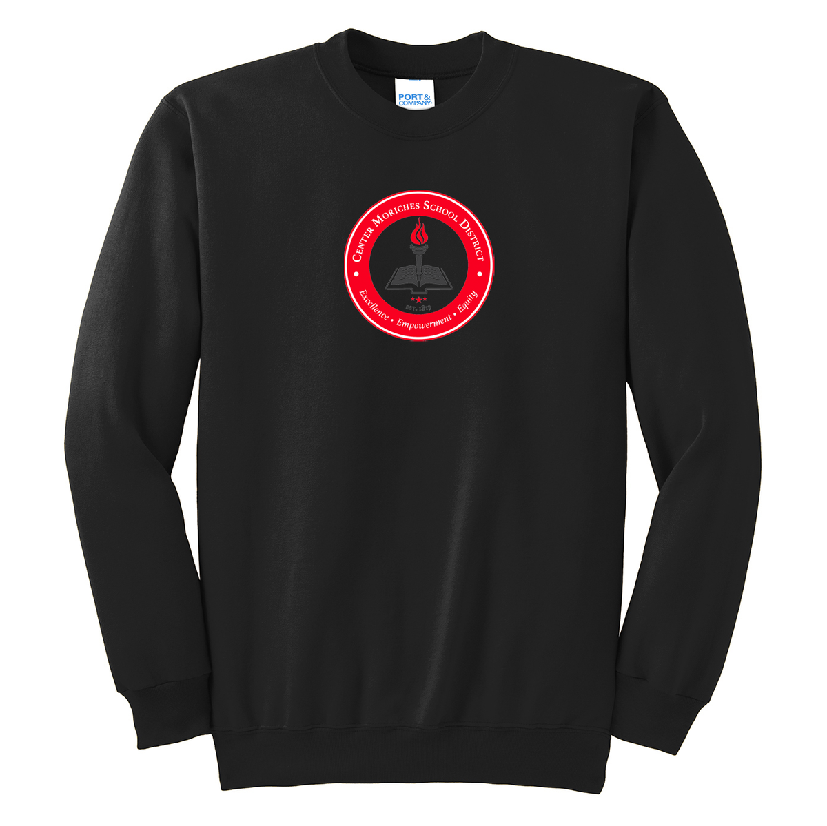 Center Moriches School District Crew Neck Sweater