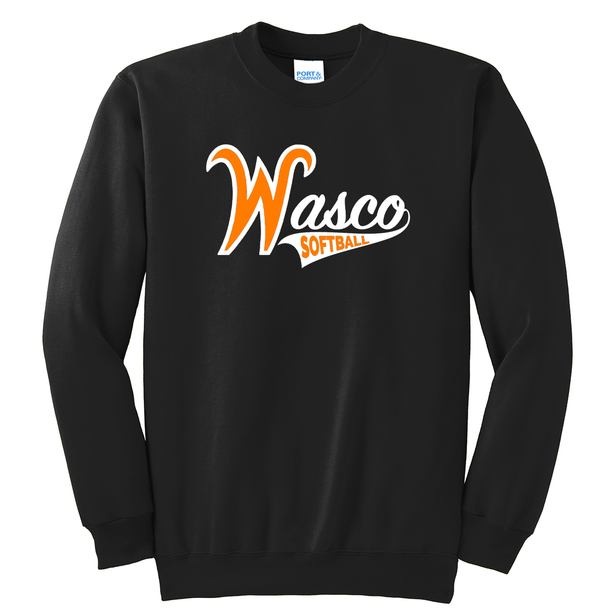 Wasco HS Softball Crew Neck Sweater