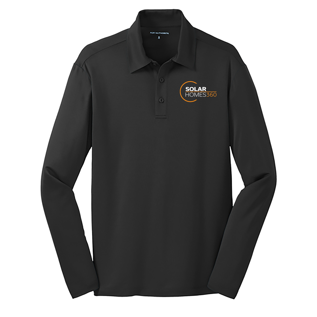 Solar Homes 360 Silk Touch Performance Long Sleeve Polo