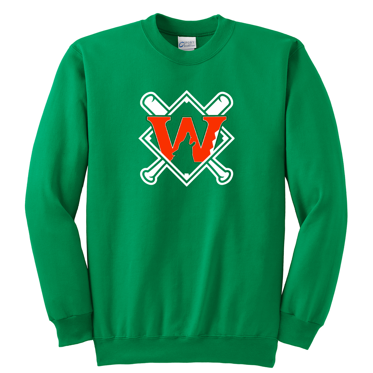 NF Wolves Baseball Crew Neck Sweater