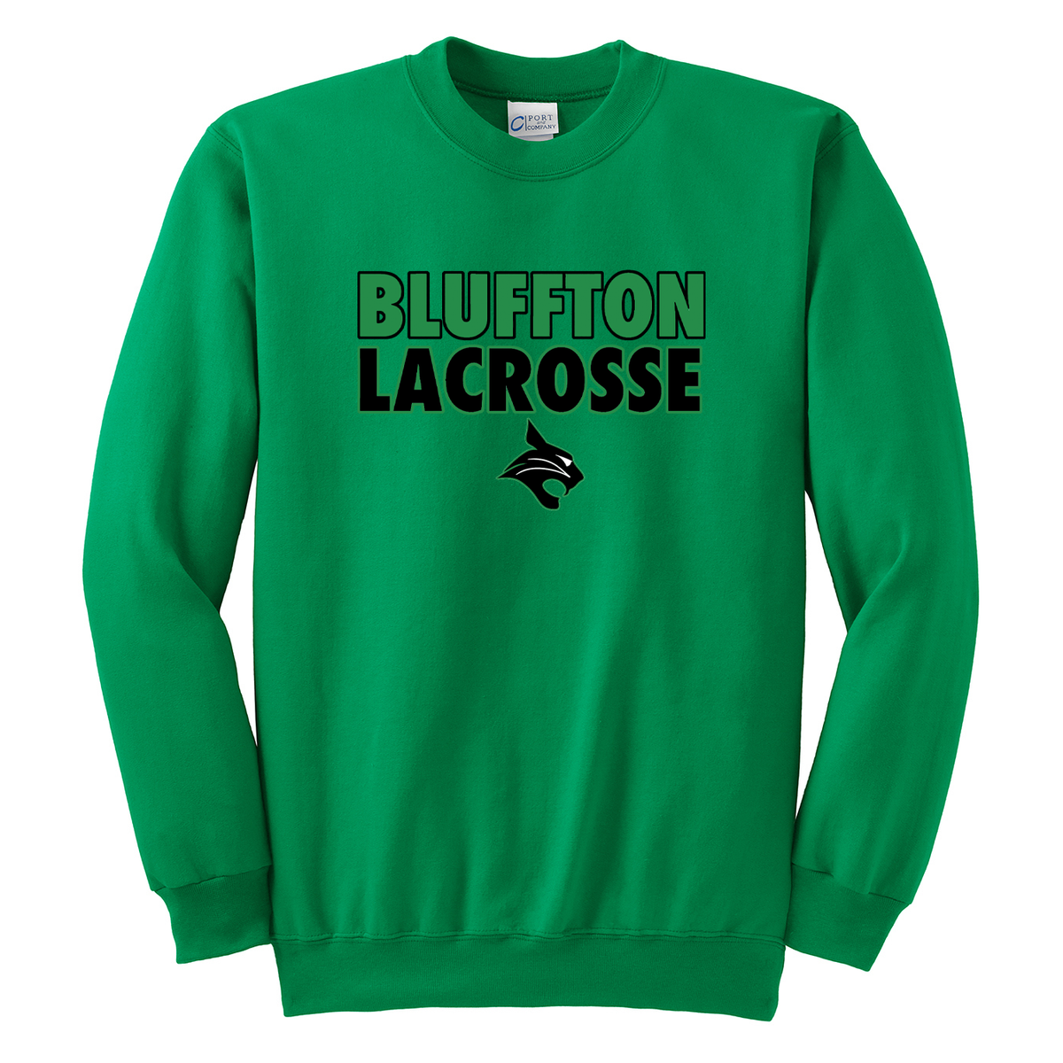 Bluffton High School Lacrosse Crew Neck Sweater