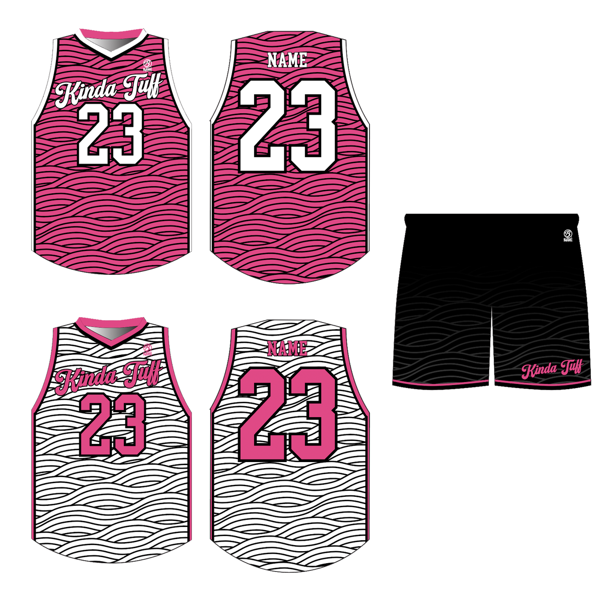 Kinda Tuff Basketball Premium 2-Piece Uniform Set