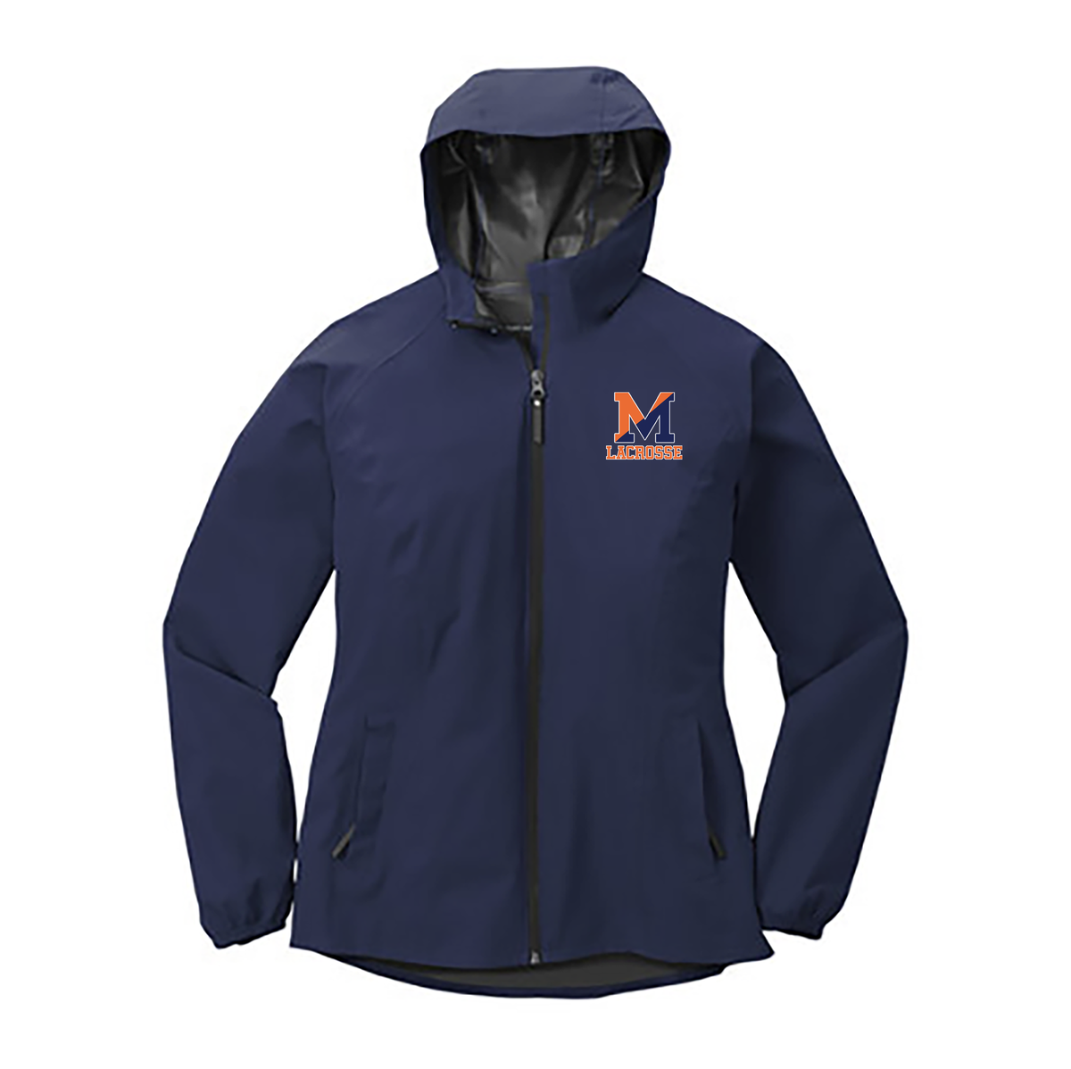 Manhasset HS Lacrosse Ladies Essential Rain Jacket