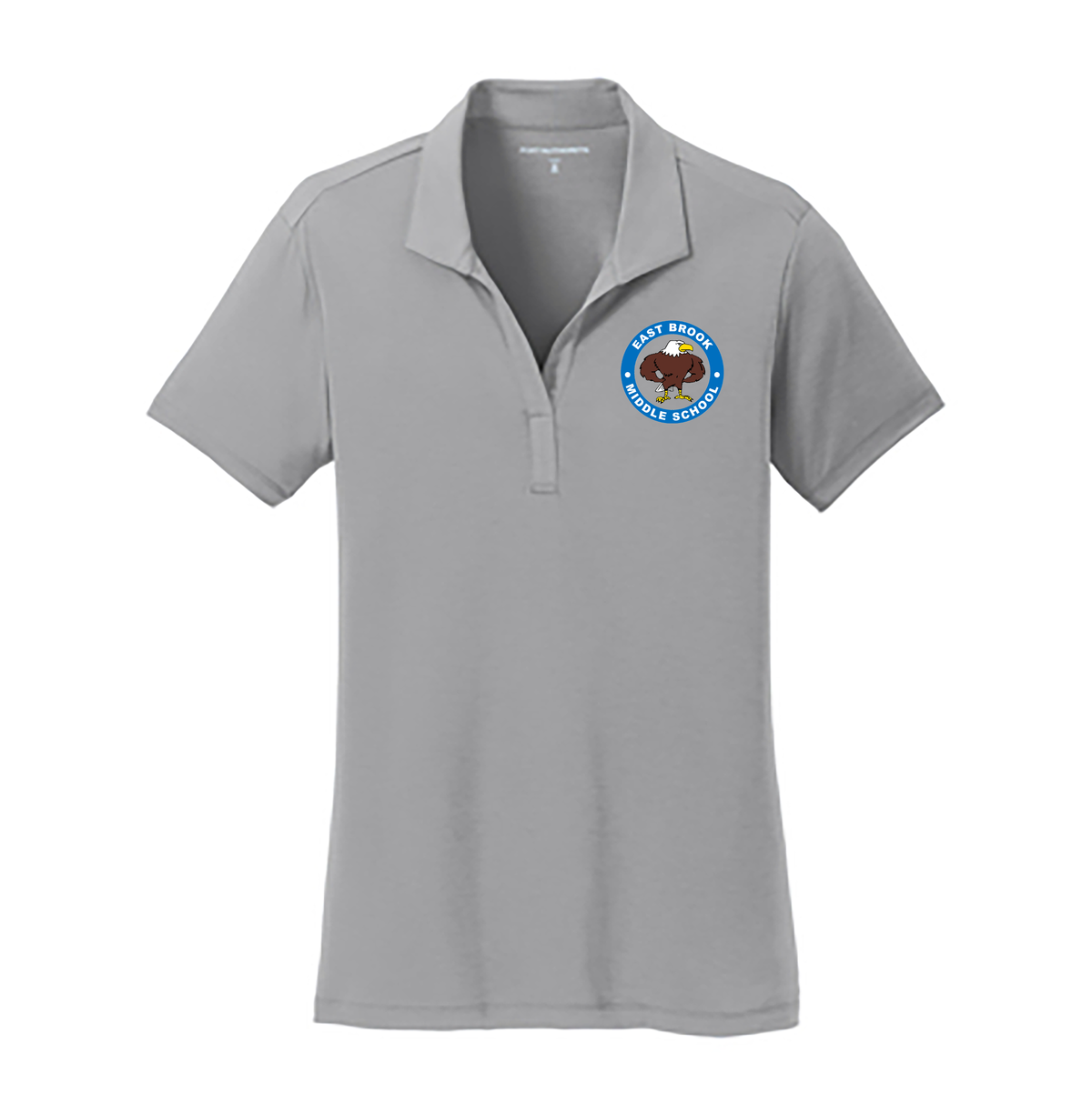 East Brook Middle School Eagles Ladies Cotton Touch Performance Polo