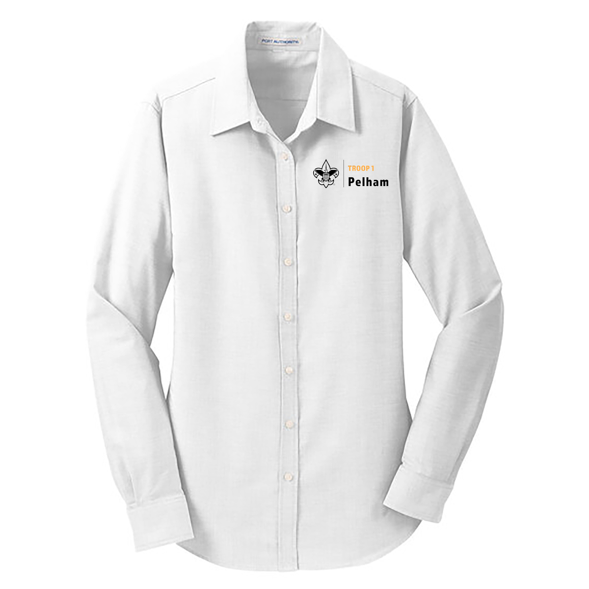 Pelham Troop 1 Women's SuperPro Oxford Shirt