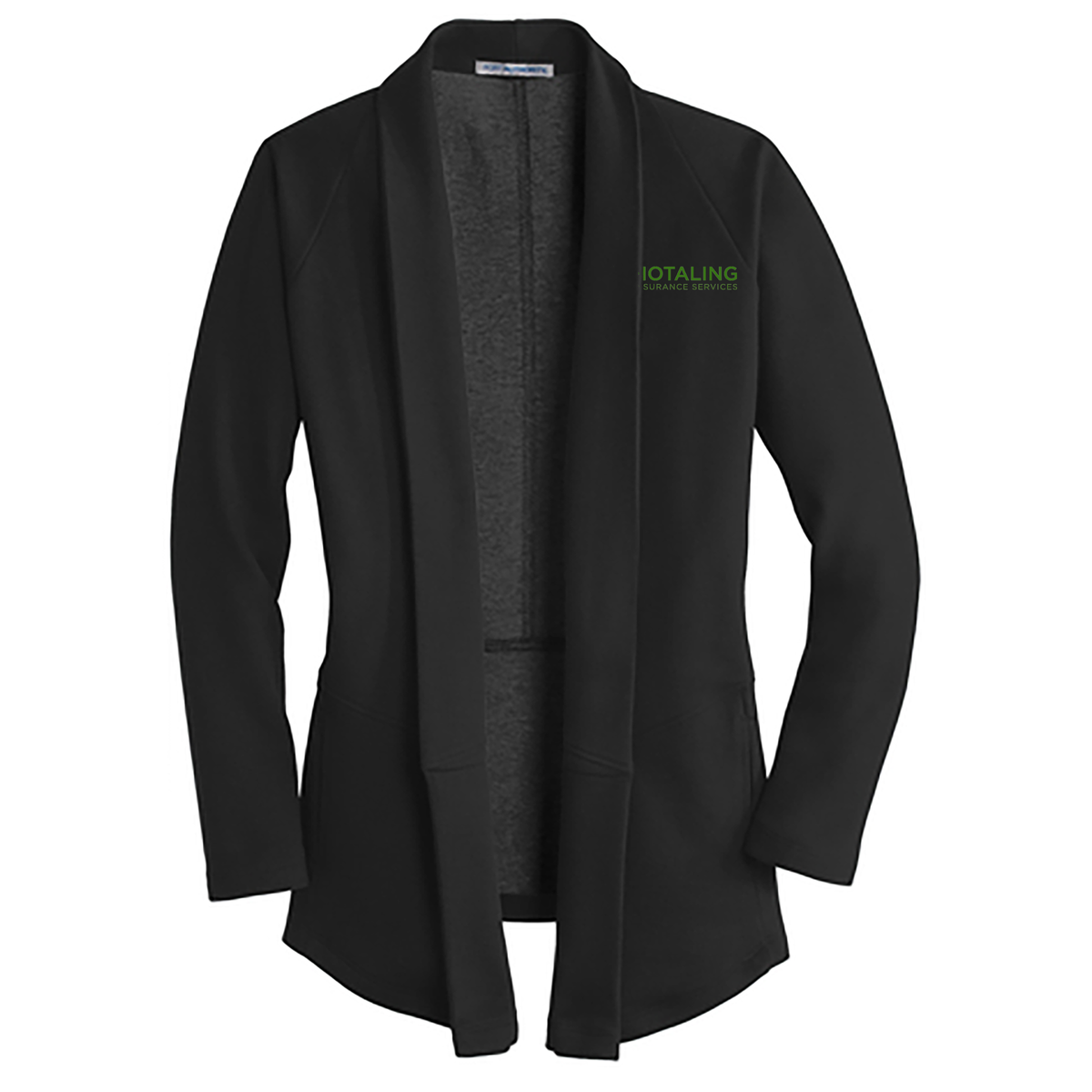 Hotaling Insurance Ladies Interlock Cardigan