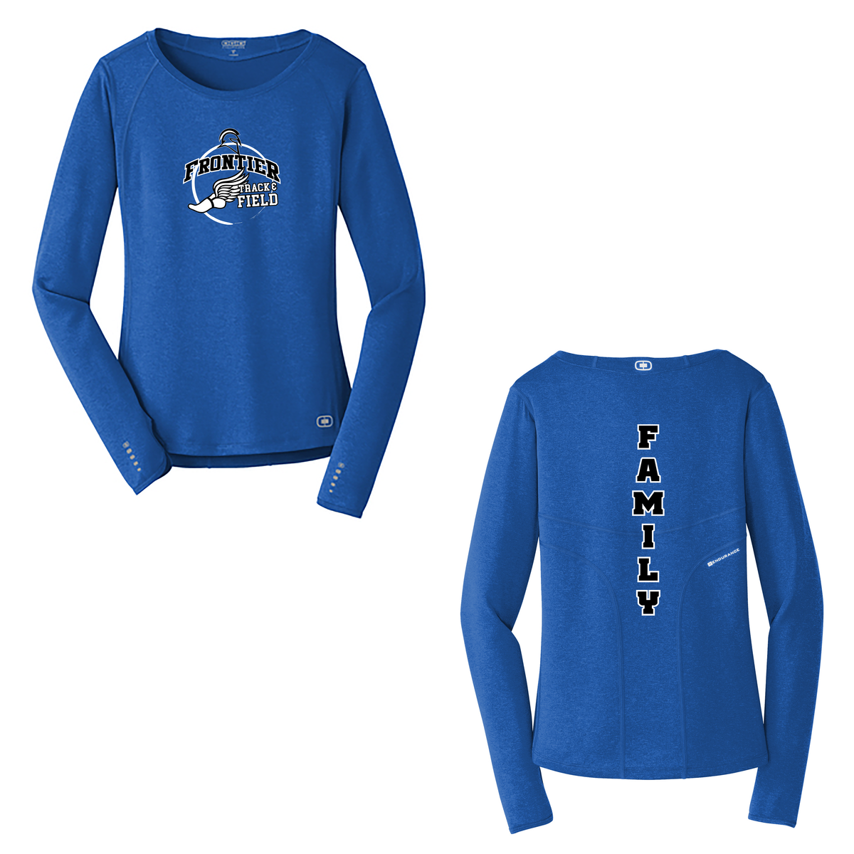 Frontier Track & Field Ladies OGIO Long Sleeve Pulse Crew