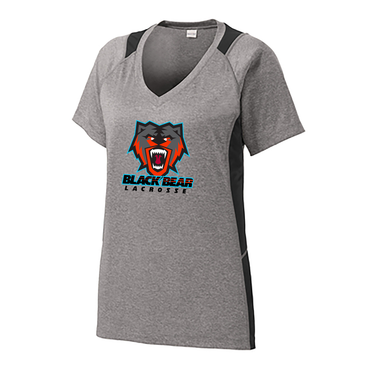 Black Bear Lacrosse Ladies Colorblock Contender Tee