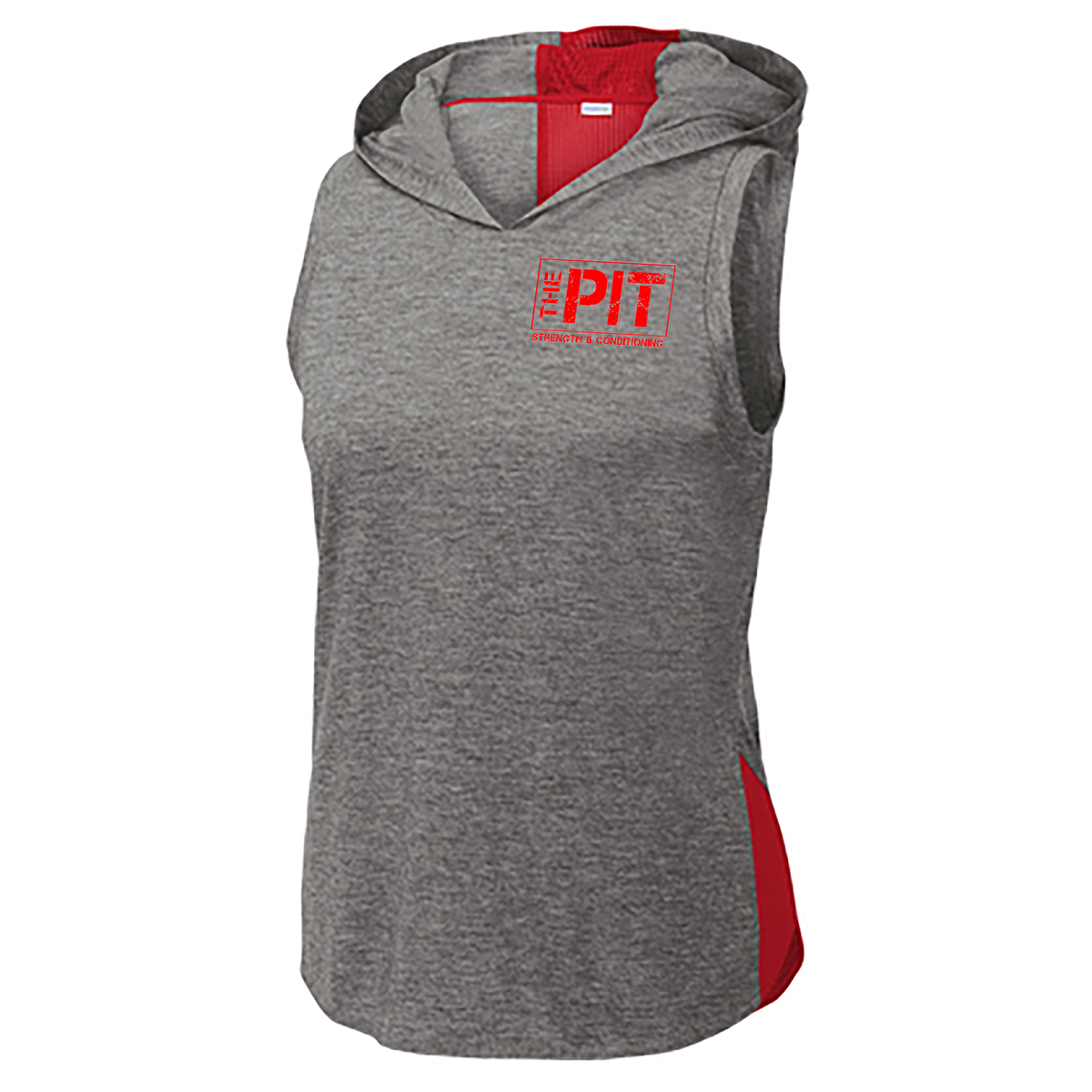 The Pit Ladies Tri-Blend Hoodie Tank