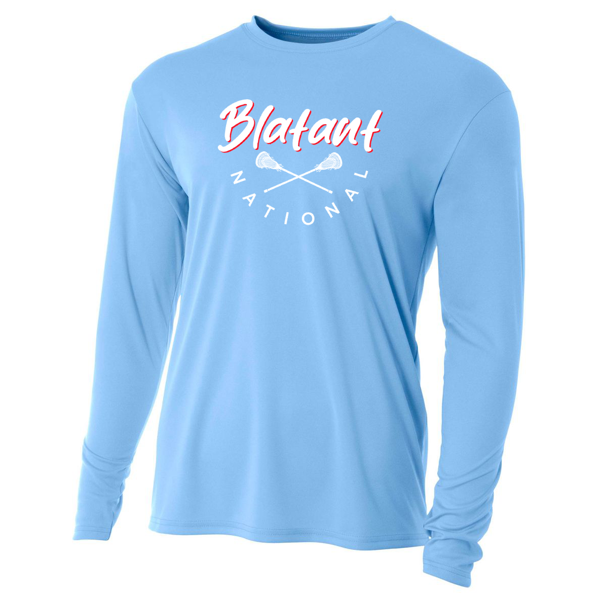 Blatant National Lacrosse Cooling Performance Long Sleeve Crew