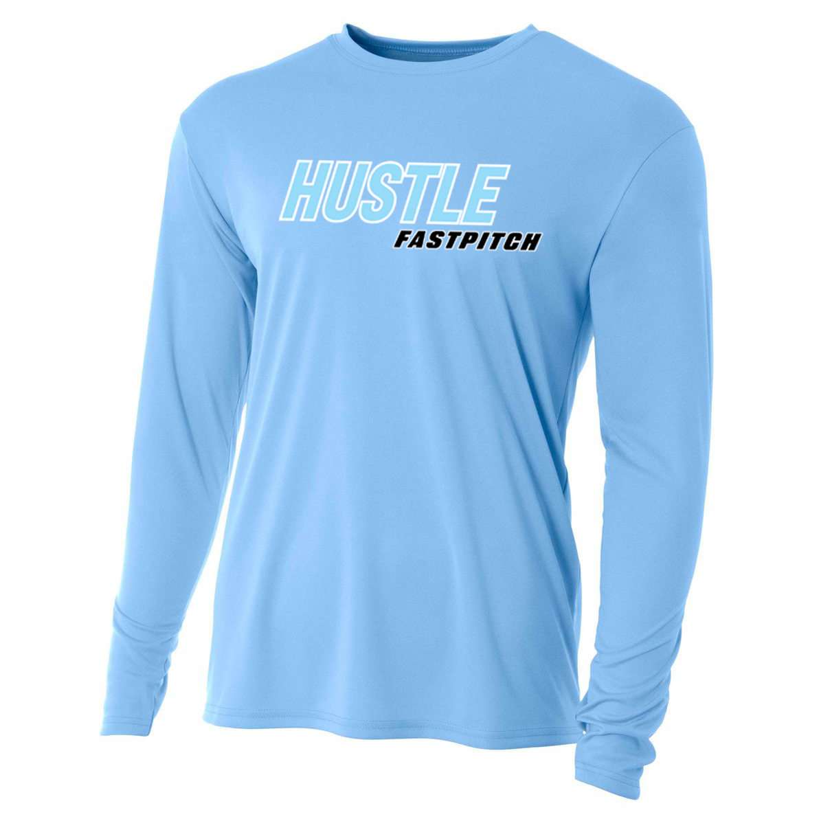 Hustle Fastpitch Cooling Performance Long Sleeve Crew