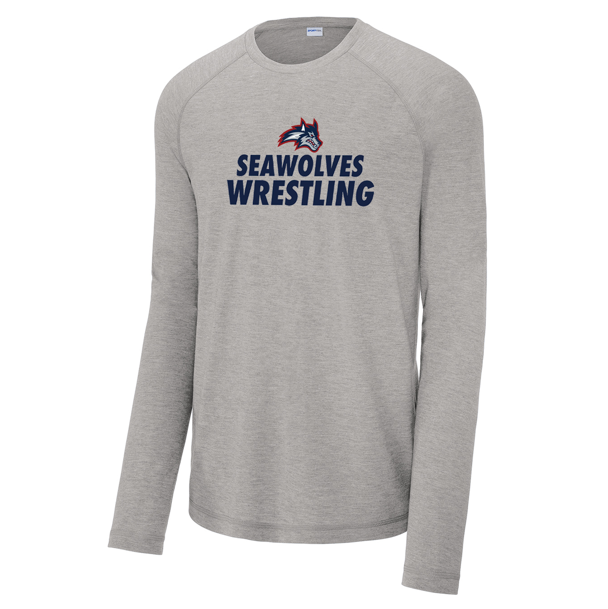 Stony Brook Wrestling Long Sleeve Raglan CottonTouch