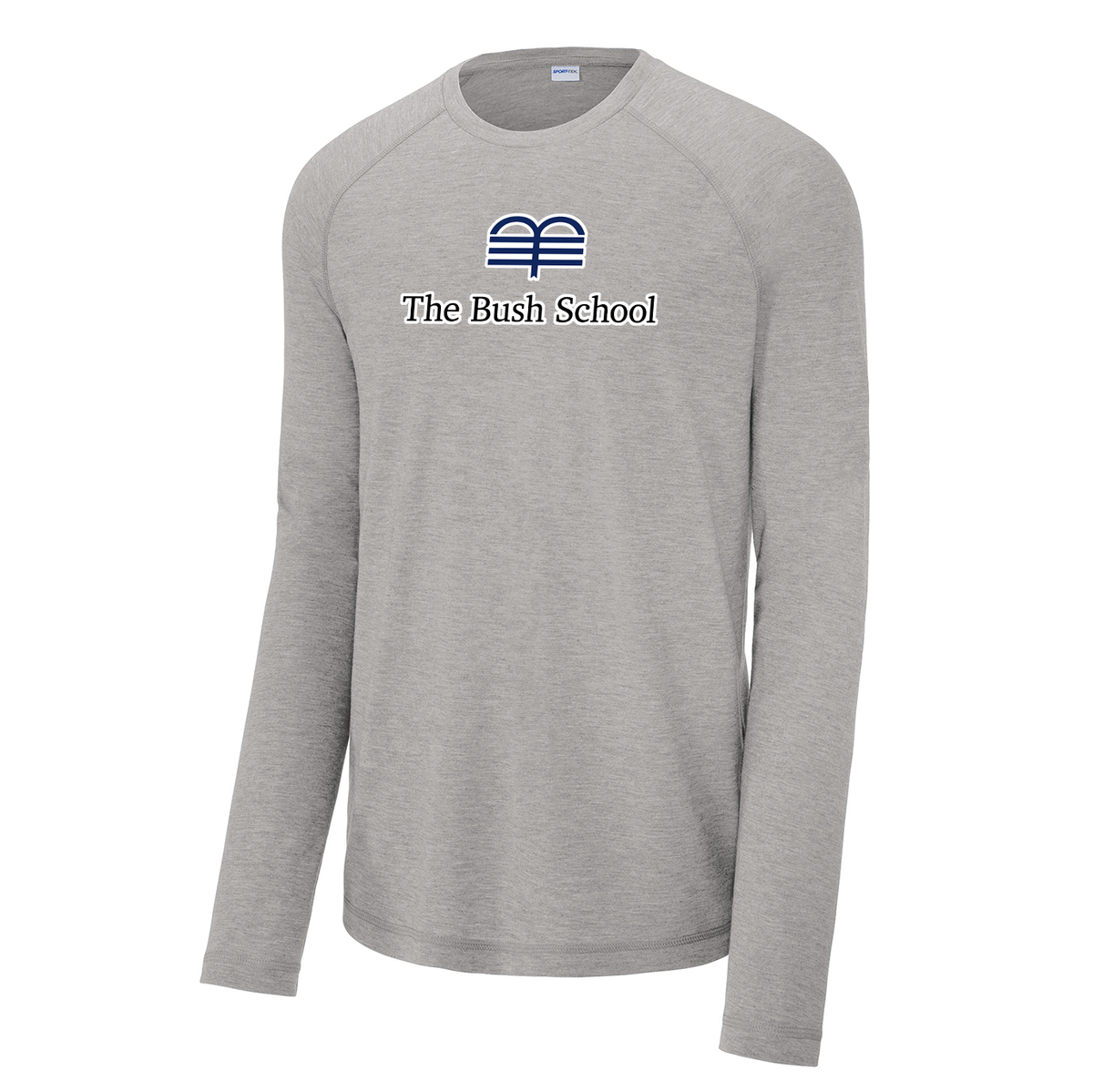 The Bush School Long Sleeve Raglan CottonTouch