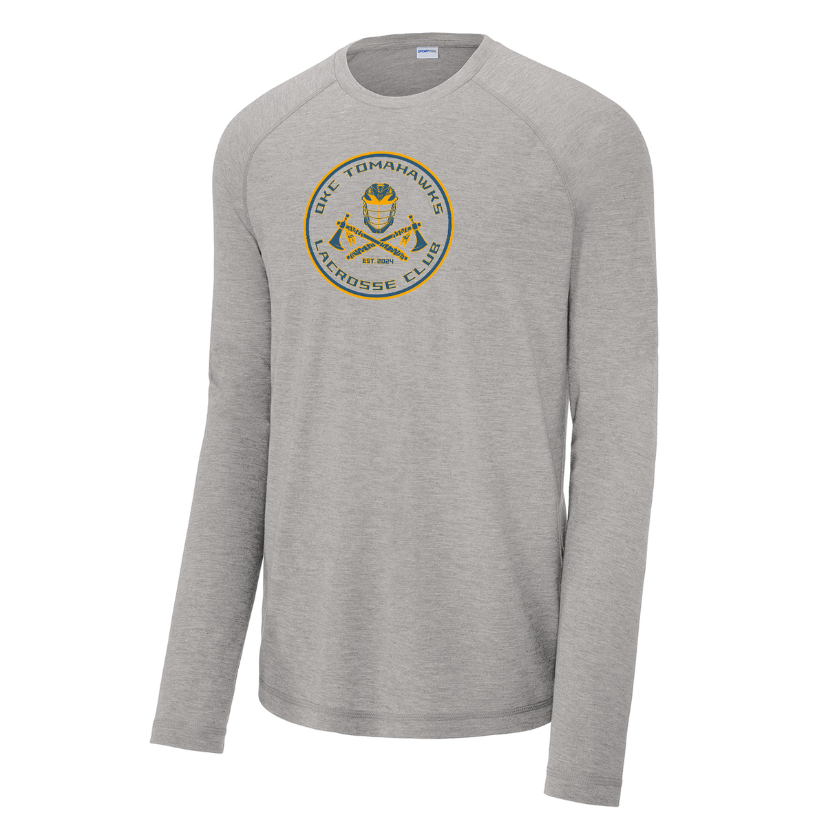 OKC Tomahawks Lacrosse Long Sleeve Raglan CottonTouch