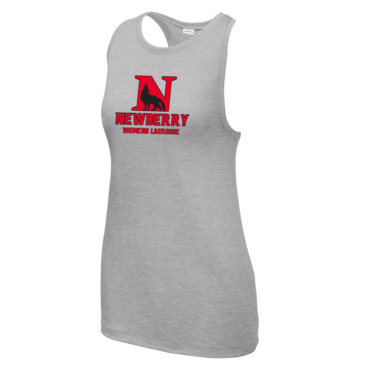 Newberry Lacrosse Women's Tri-Blend Wicking Racerback