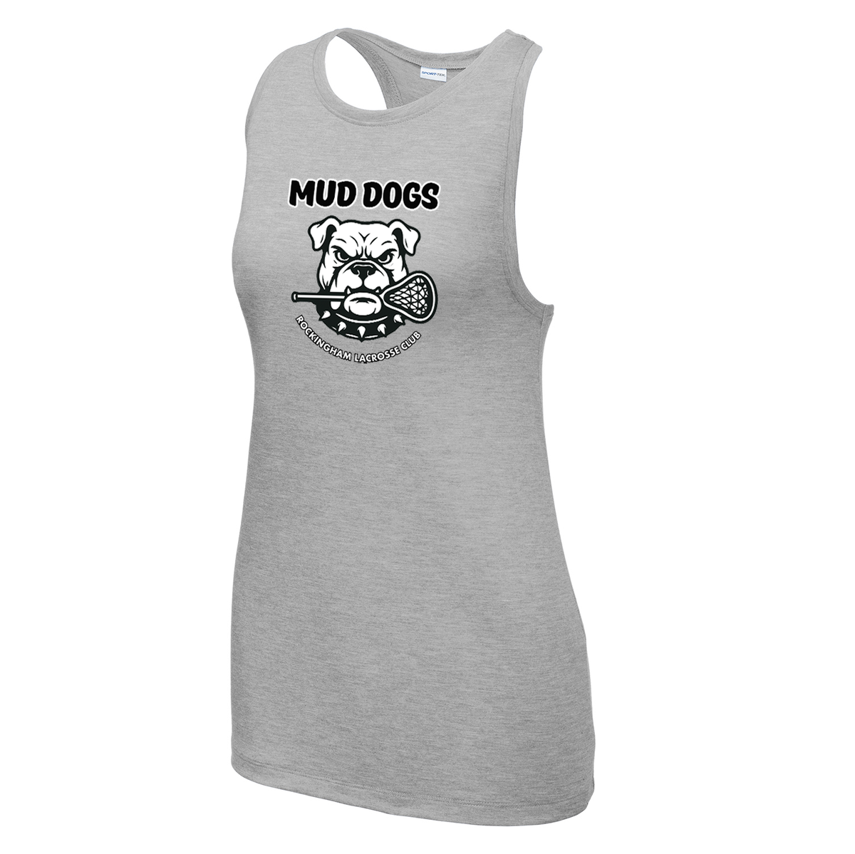 Mud Dogs Lacrosse Women's Tri-Blend Wicking Racerback