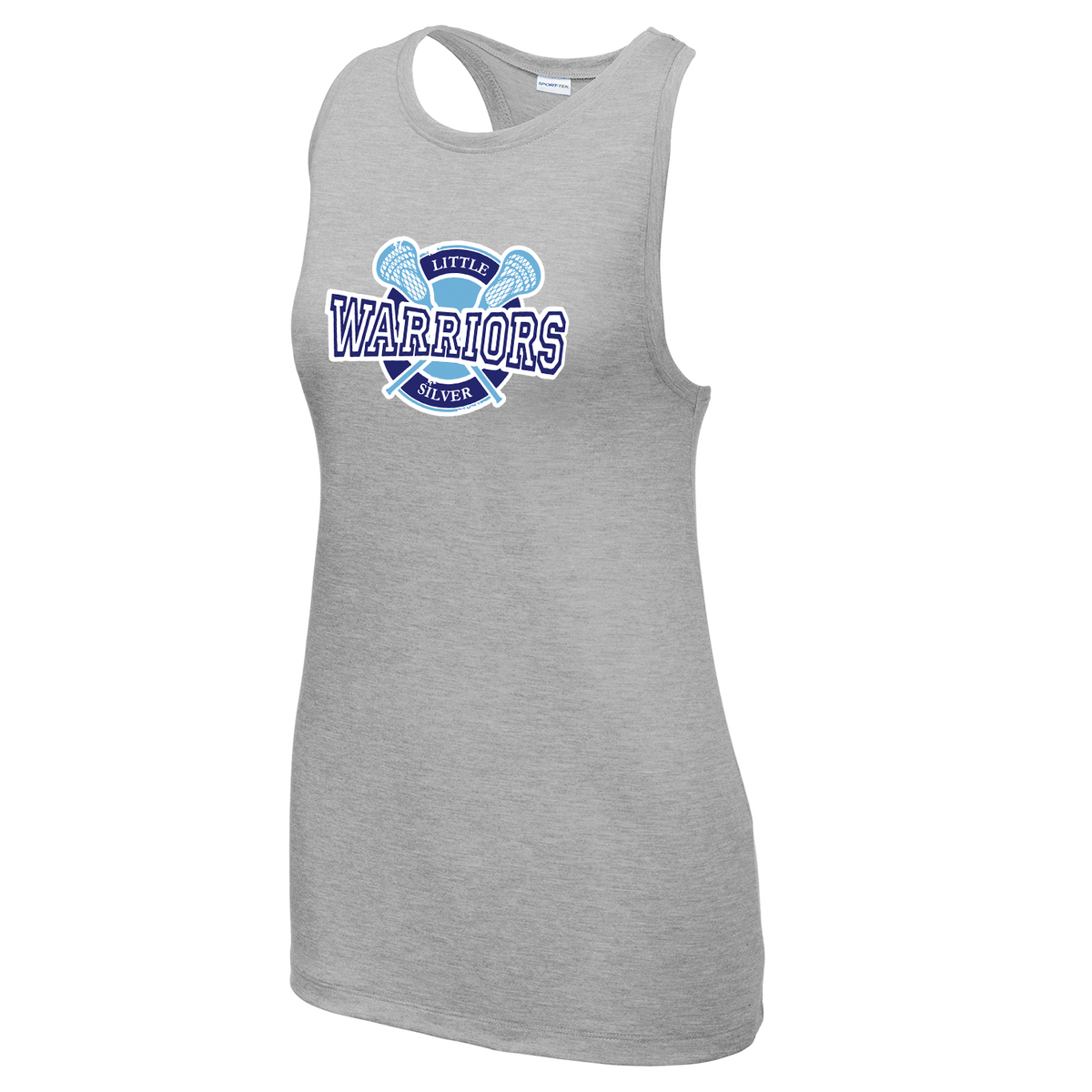 Little Silver Lacrosse Women's Tri-Blend Wicking Racerback