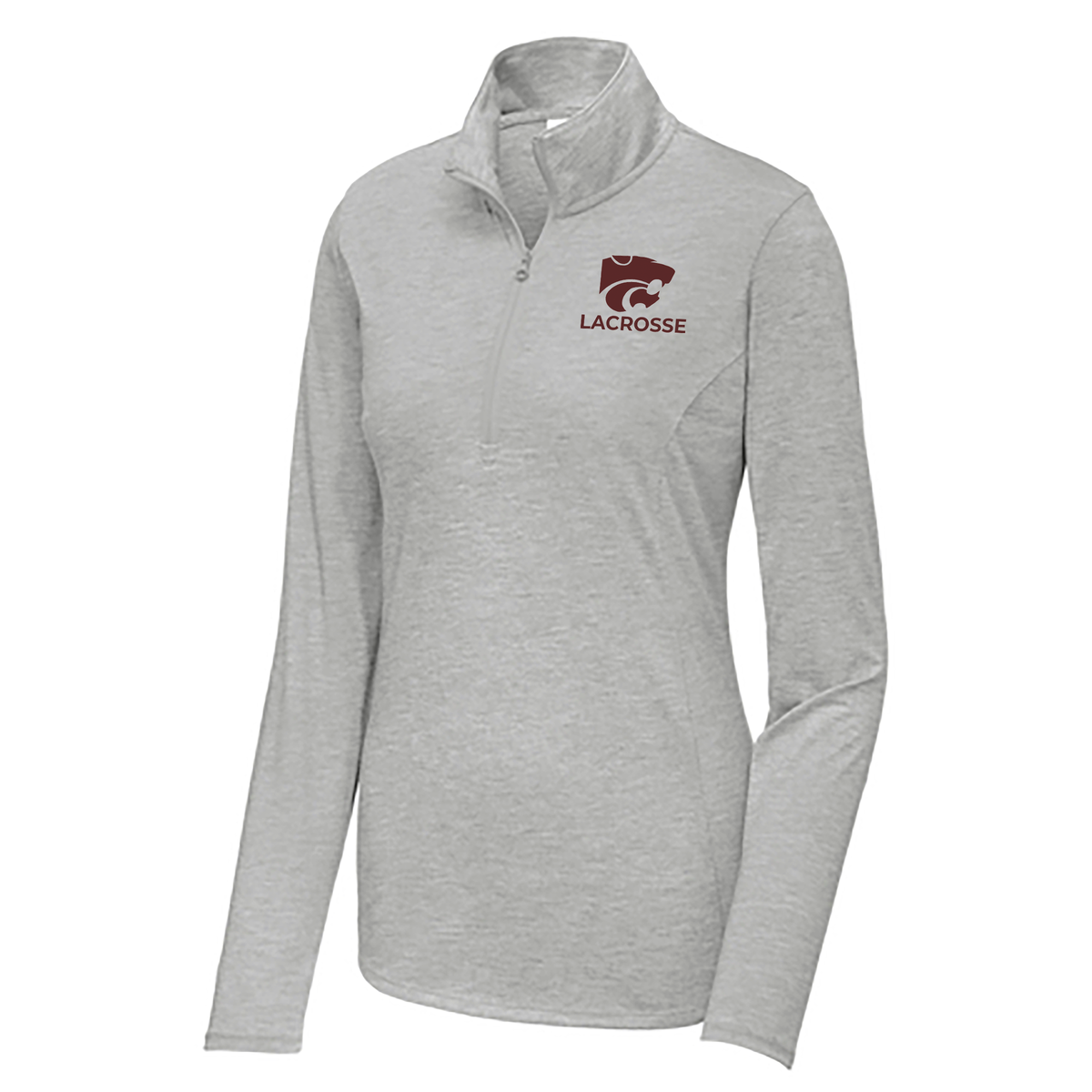 Central Wildcats Women's Tri-Blend Quarter Zip