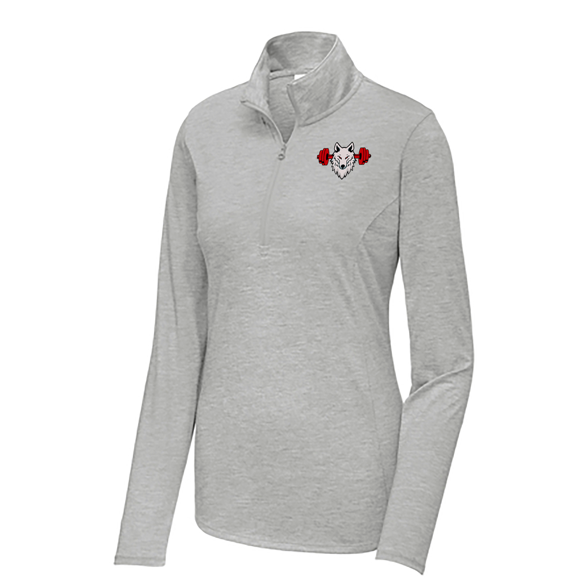 Alpha Athletics Women's Tri-Blend Quarter Zip