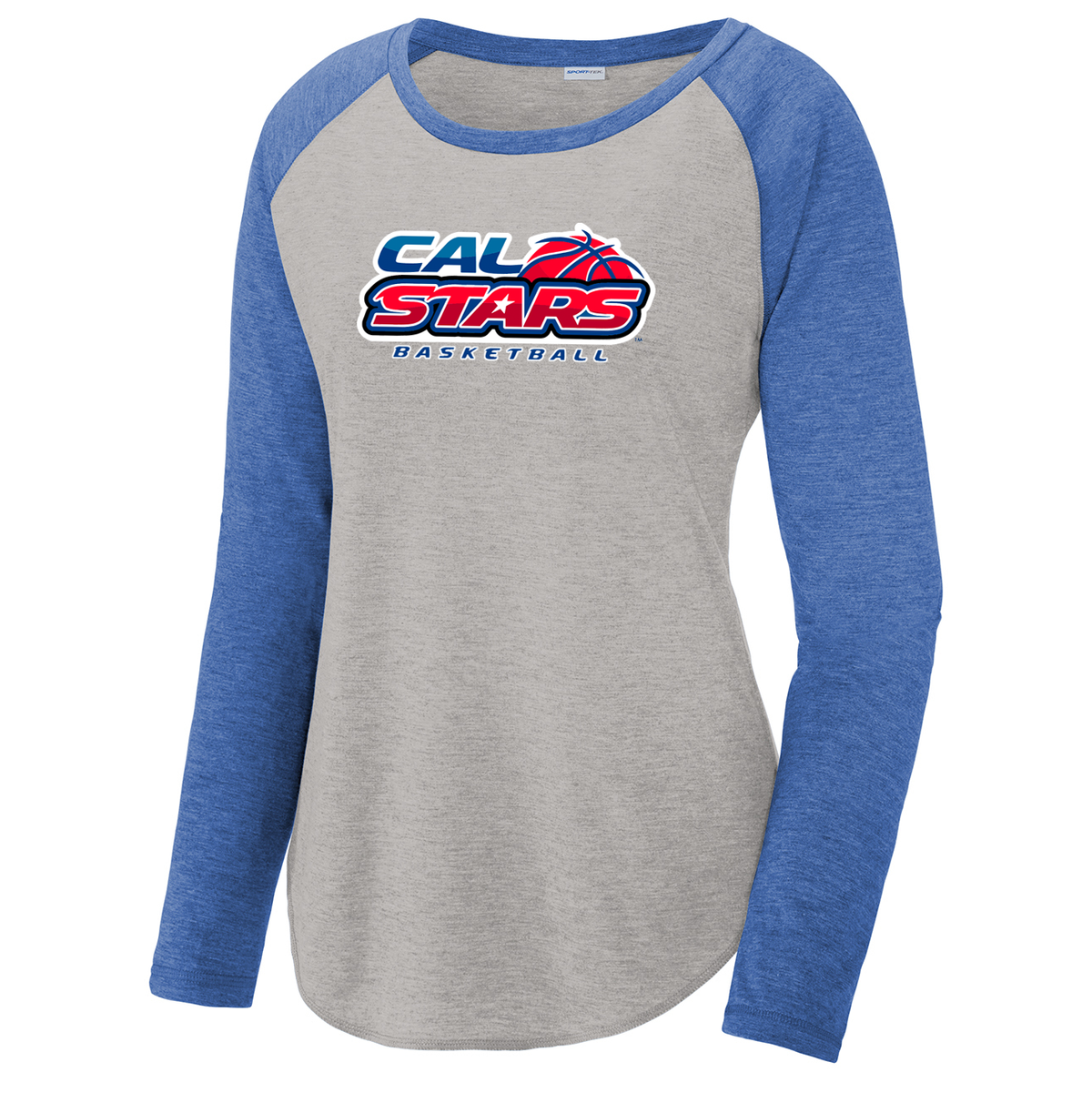 Cal Stars Basketball Women's Raglan Long Sleeve CottonTouch