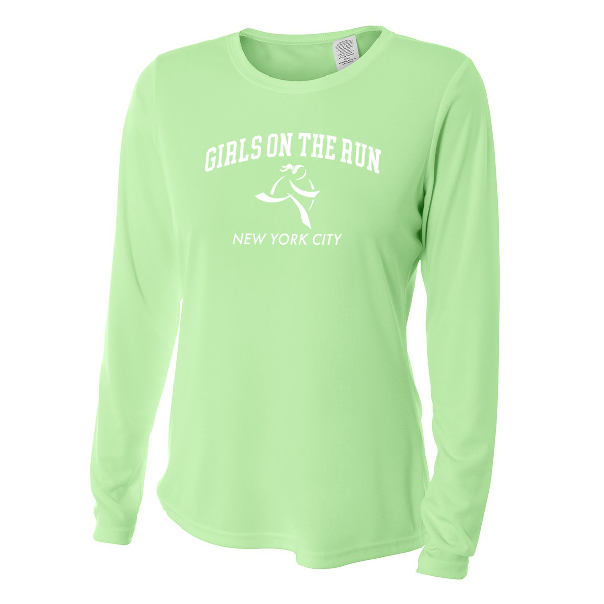 Girls on the Run NYC Women's Long Sleeve Performance Crew