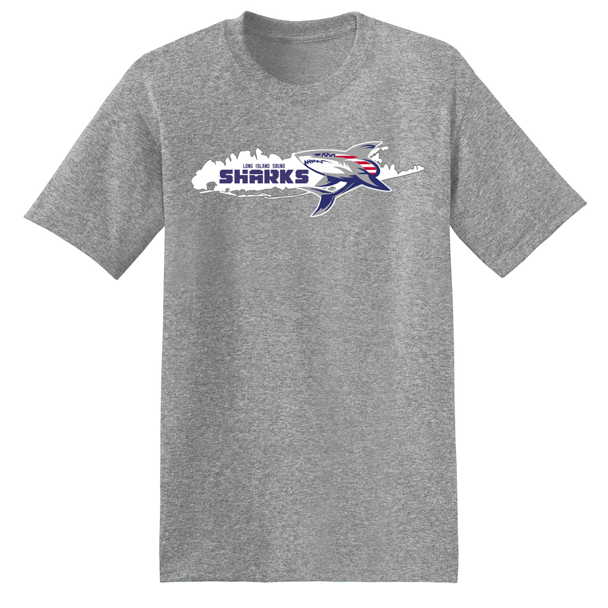 Long Island Sound Sharks Football T-Shirt