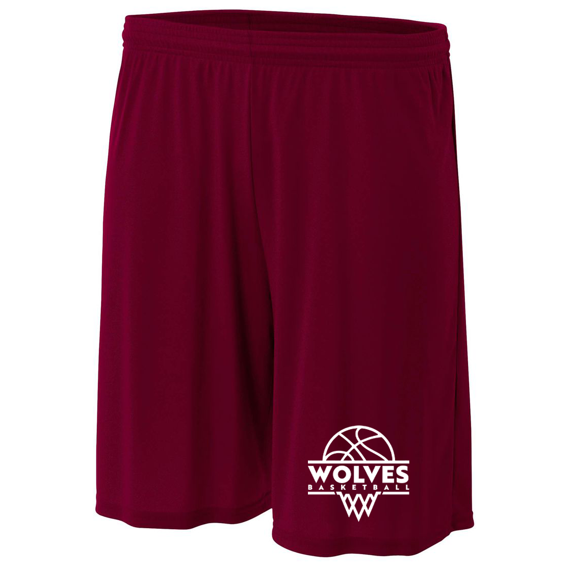 Wolves Basketball Cooling 7" Performance Shorts